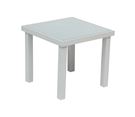 Zahradní hliníkový stolek PIAZZA stříbrná