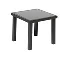 Zahradní hliníkový stolek PIAZZA černá