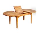 Teakový stůl rozkládací  ELEGANTE- ovál 220
